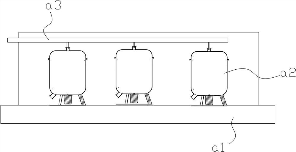 Stirring method of rotary deflection high-speed axial flow stirring robot group