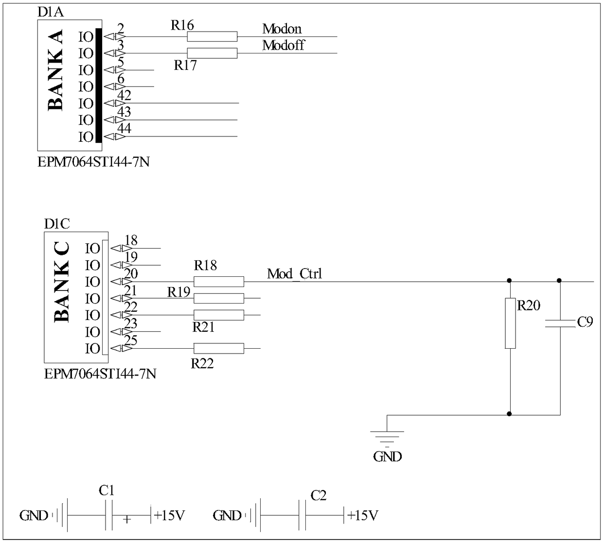 Pulse modulator and drive circuit thereof