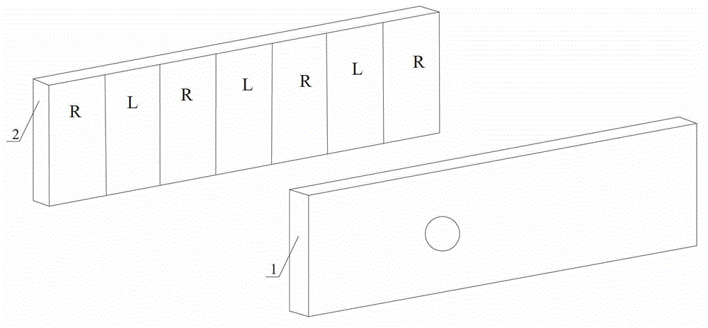 Method for driving liquid crystal slit gratings