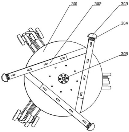 Robot for polishing inner wall of pipeline