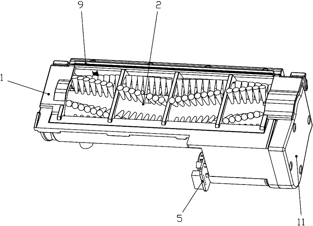 Intelligent sweeping robot capable of preventing winding