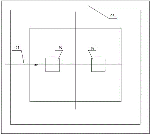 Construction technology of movable shielding iron box crossing tunnel top plate