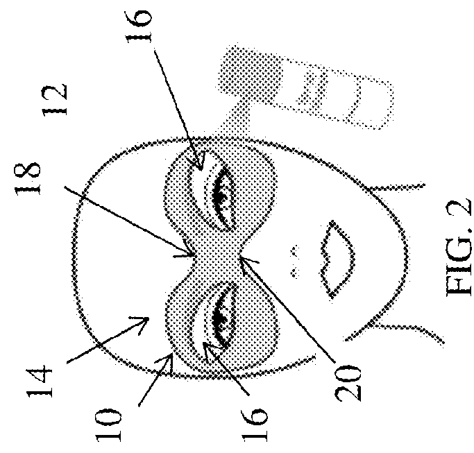 Eye makeup device