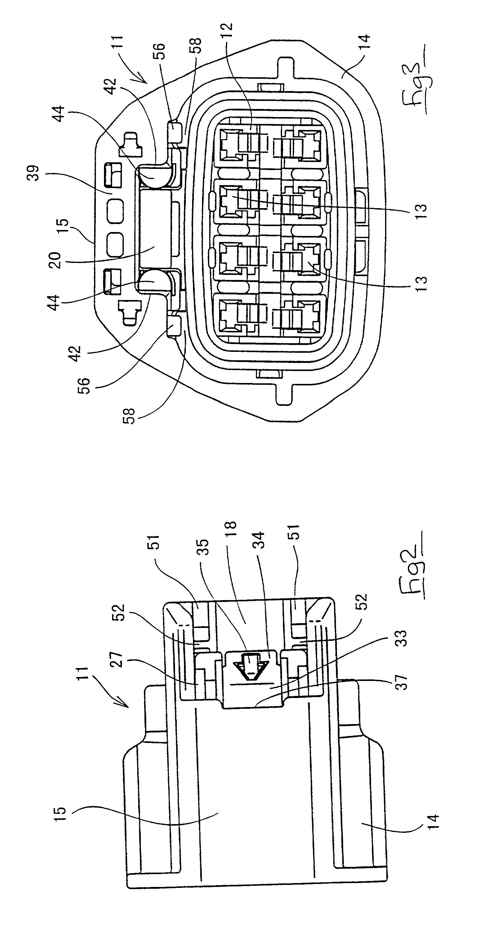 Fitting detecting connector