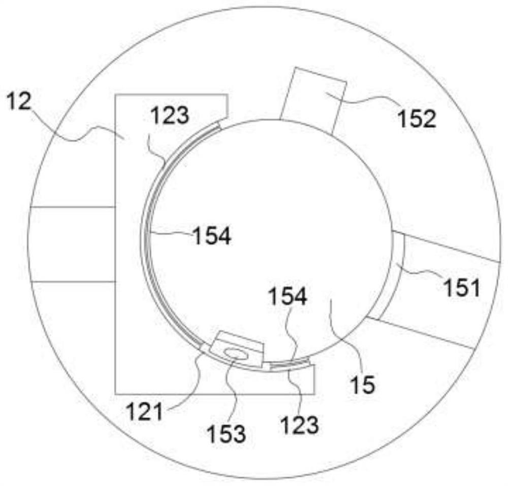 A domestic sewage dephosphorization and nitrogen removal device for agricultural irrigation