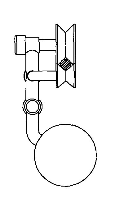 Lead obstacle-crossing robot walking device