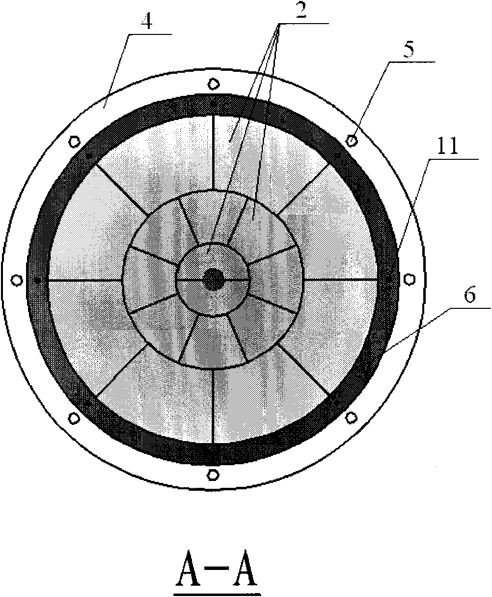 System of simulating characteristics of high-level waste geology treatment room