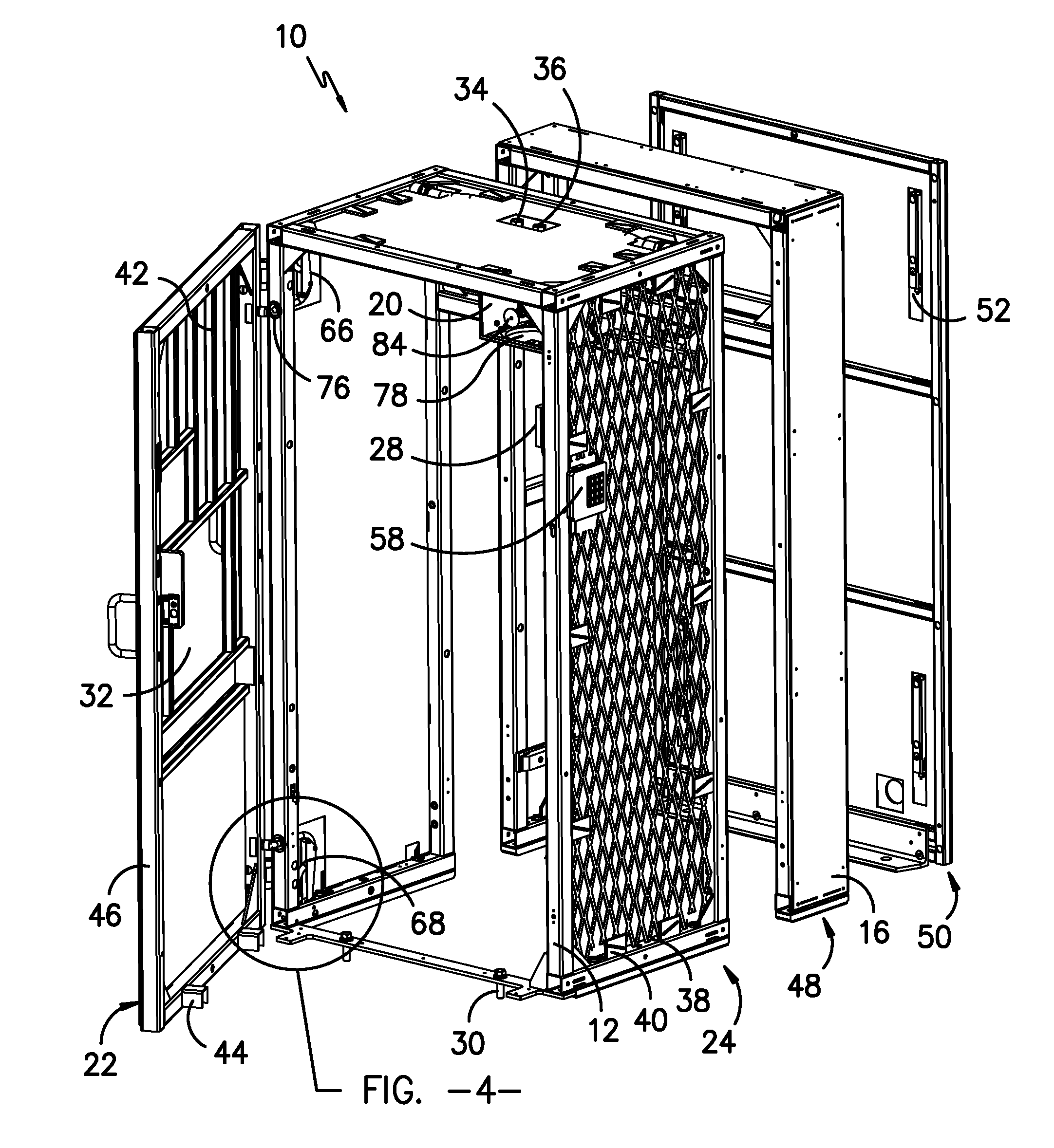 Fiber optic vault security system