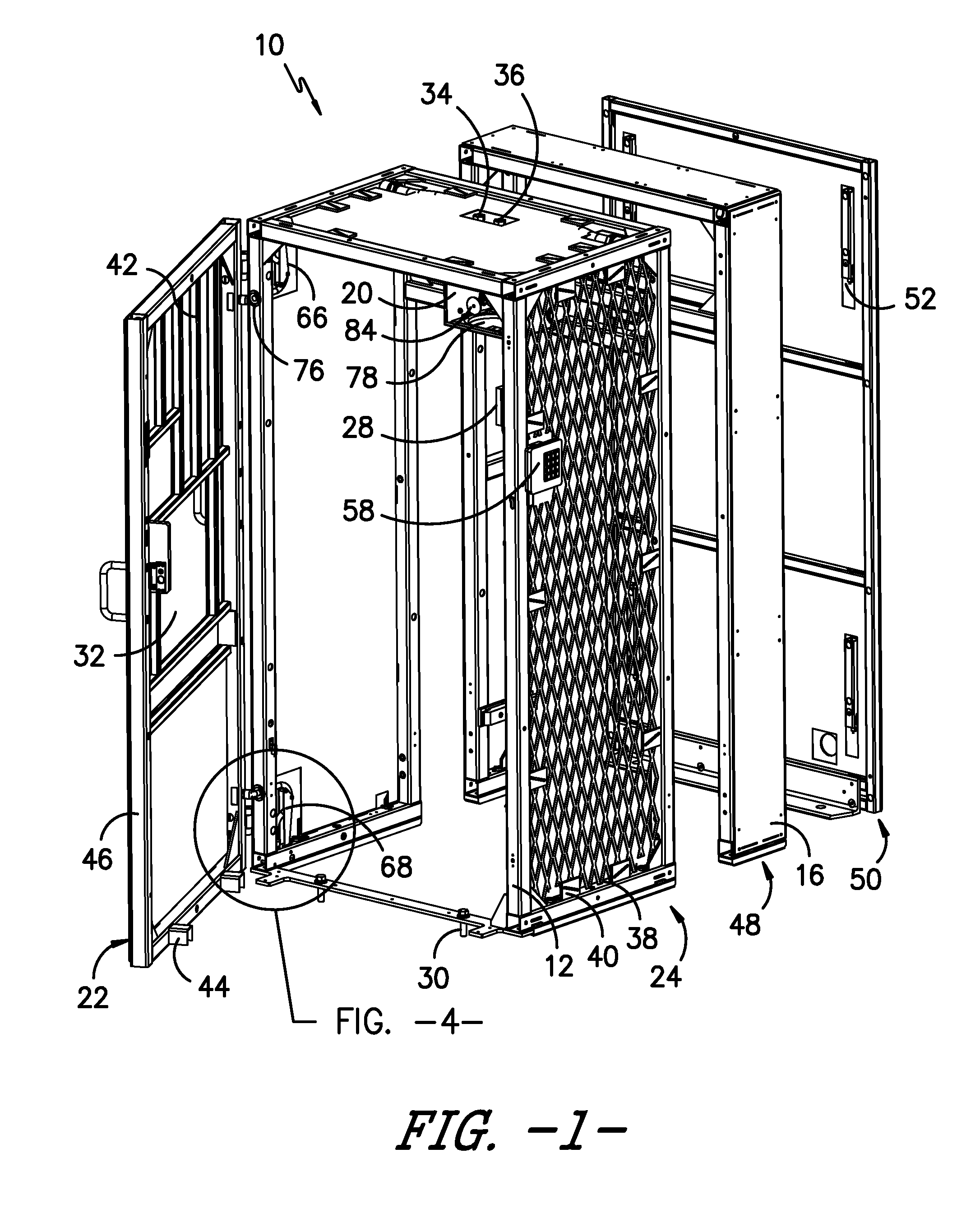 Fiber optic vault security system