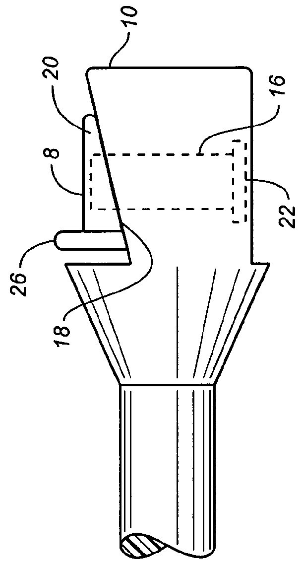 Tunneler with an expandable attachment mechanism