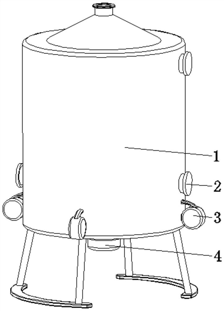 Energy-saving boiler for industrial production