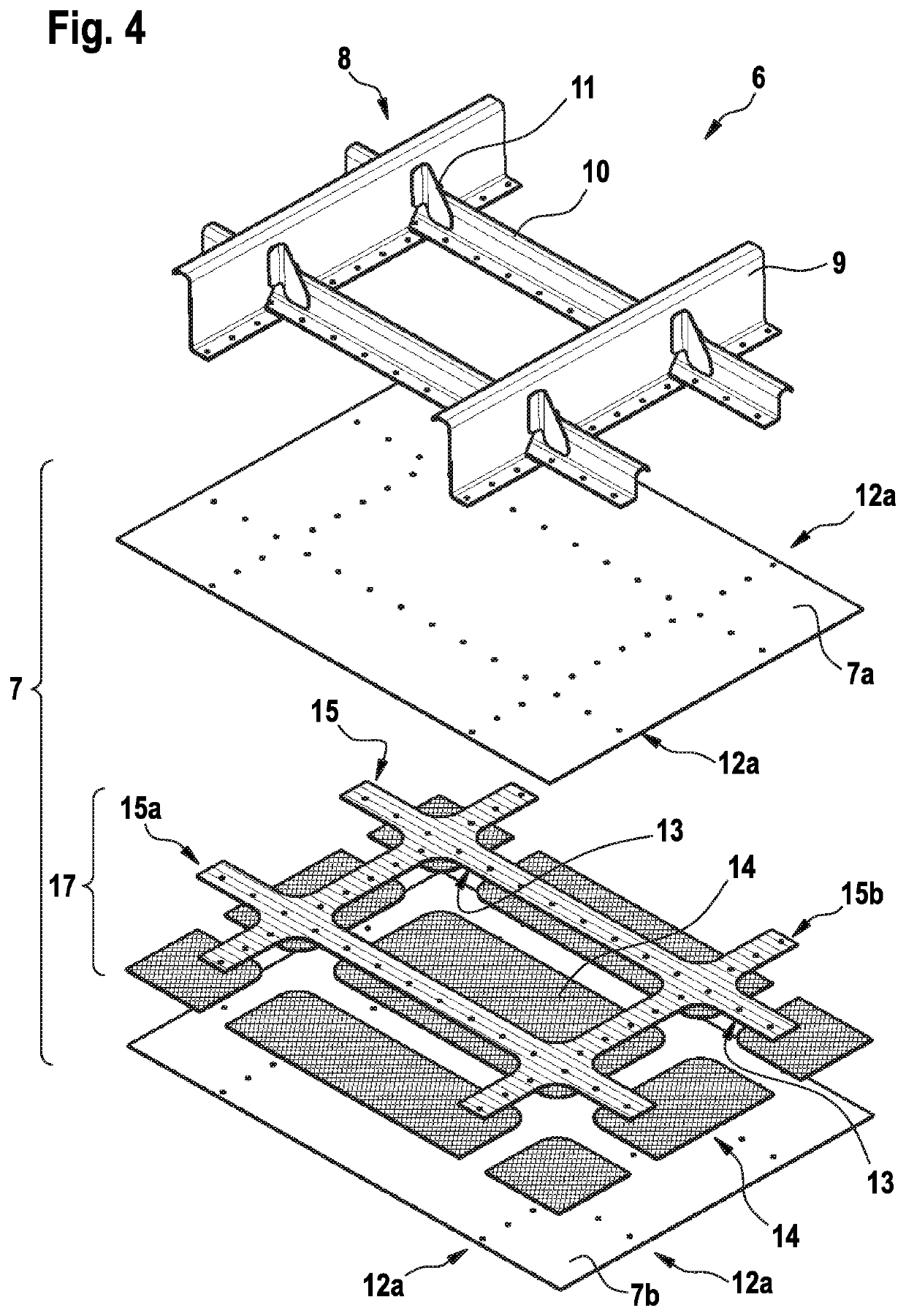 Rotary wing aircraft with a fuselage that comprises at least one structural stiffened panel