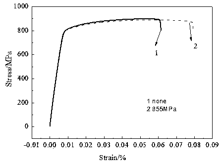 Method for testing seawater corrosion of low-alloy steel under stress state