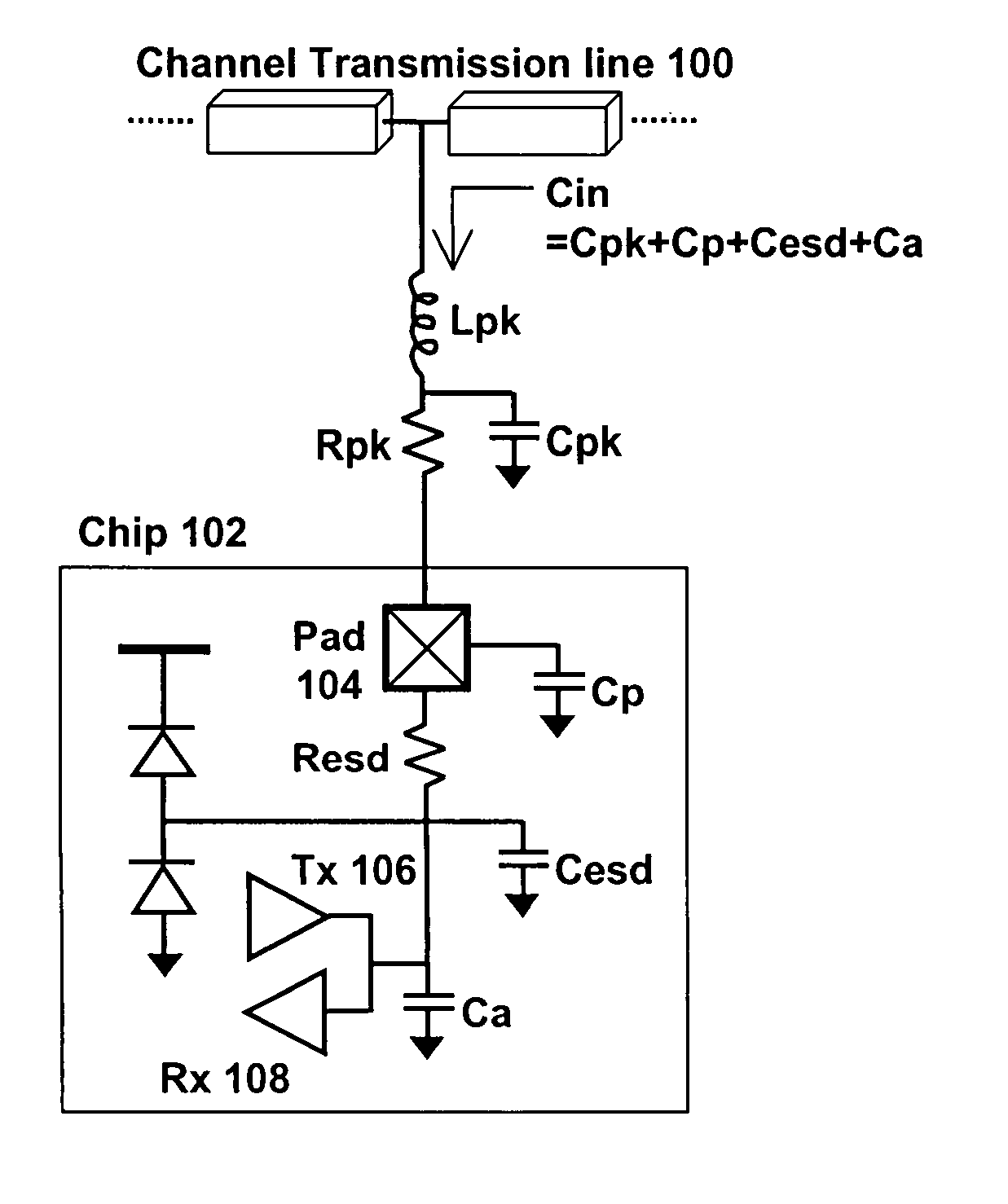 Capacitively coupled pulsed signaling bus interface