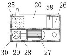 A dust suppression device for coal mining