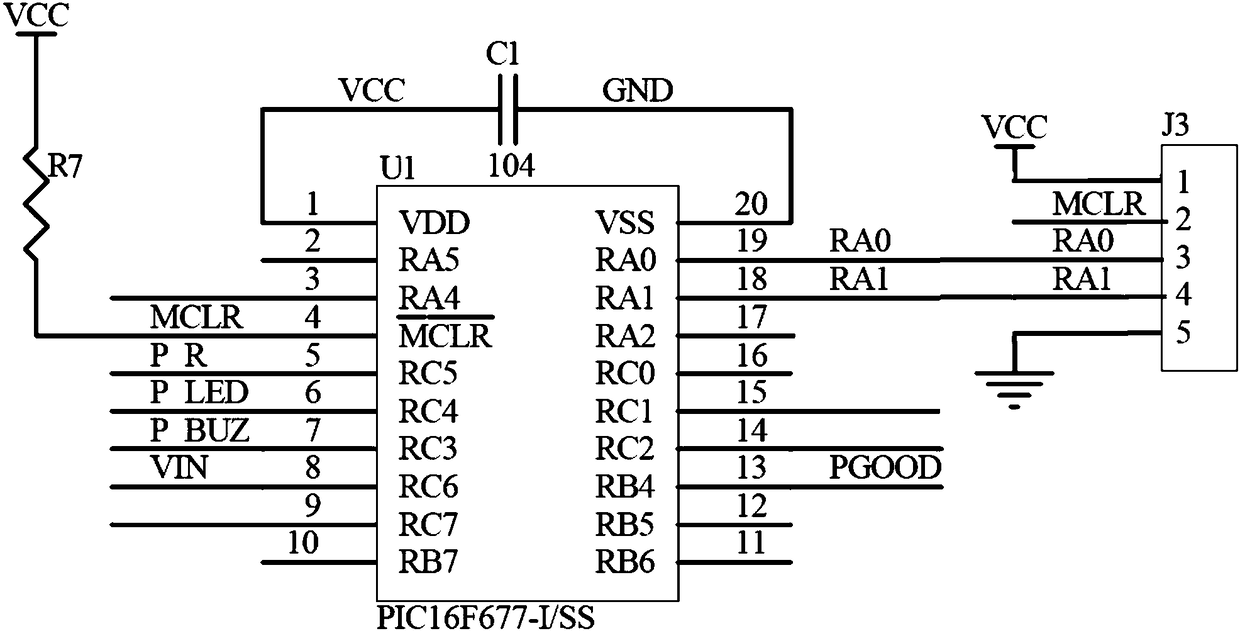 Passive high-voltage switchgear live sound and light alarm device