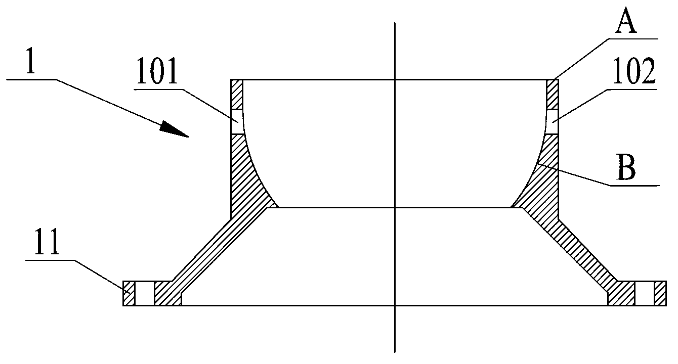 Combined milling method of shell body of bearing ball socket swing nozzle and fixture thereof