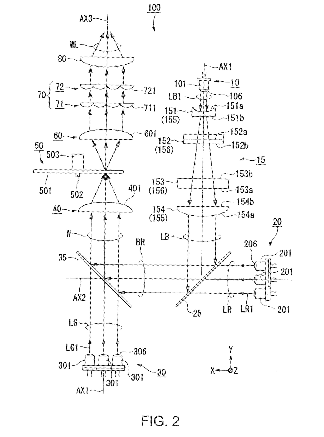 Illumination device and projector