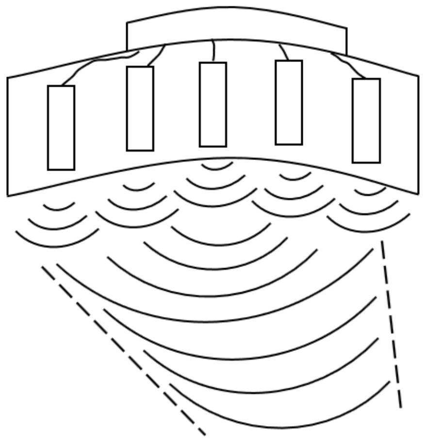 Flexible speed measuring device for Doppler ultrasonic detection and application of flexible speed measuring device