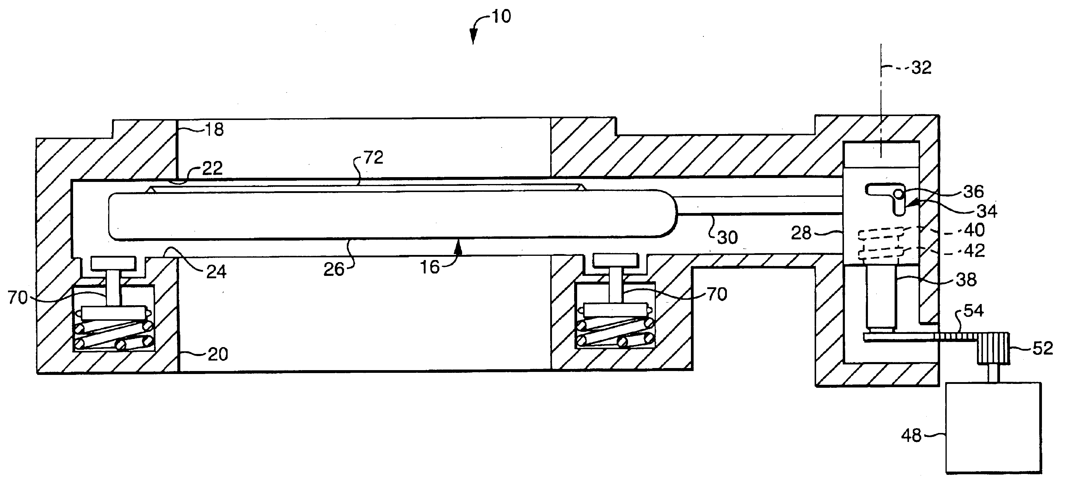 Pendulum valve assembly