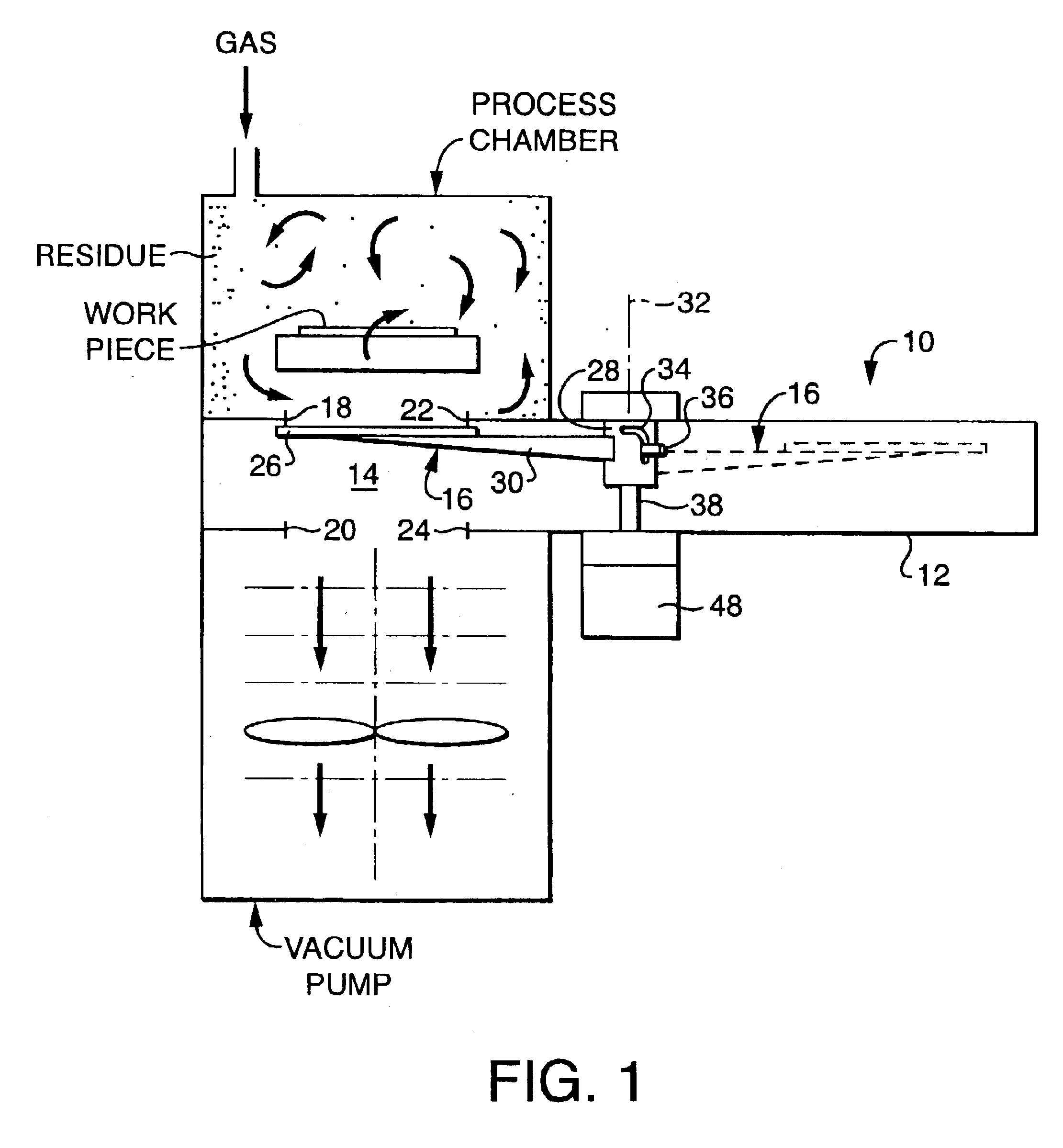 Pendulum valve assembly