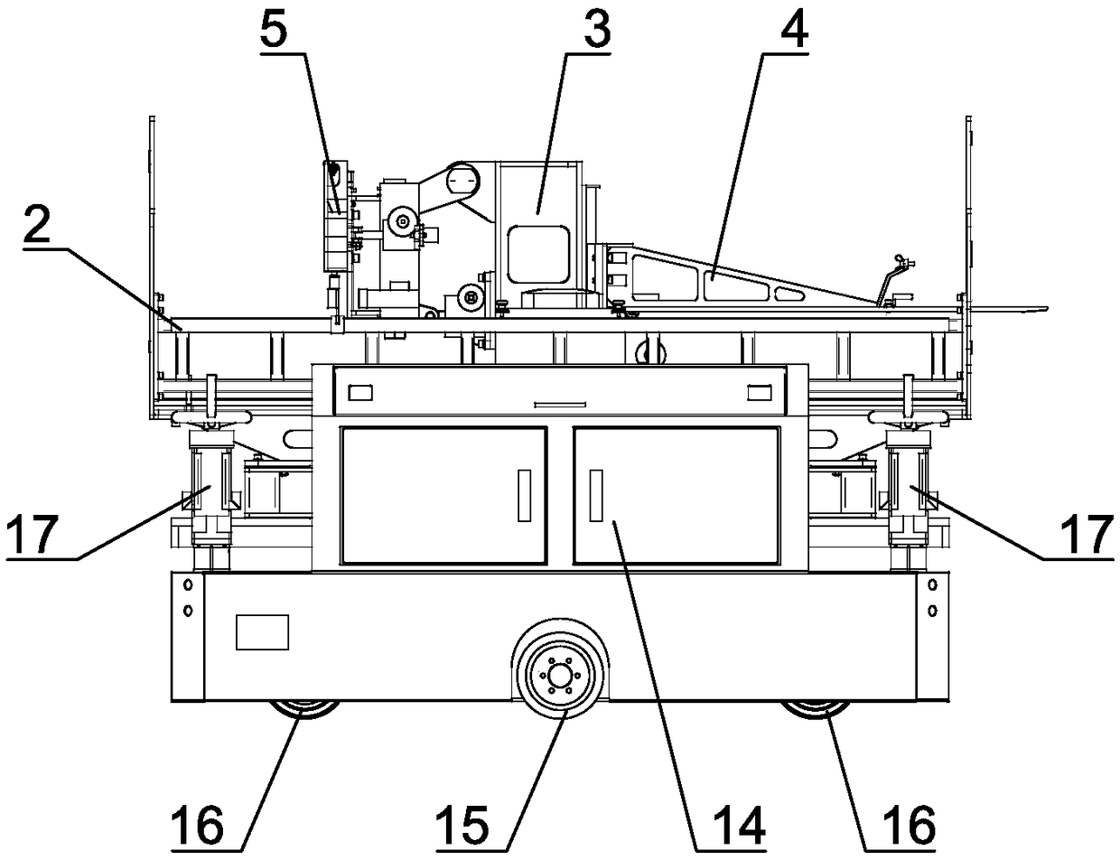 High-precision loading device and a loading method thereof for placing an instrument in a cabin