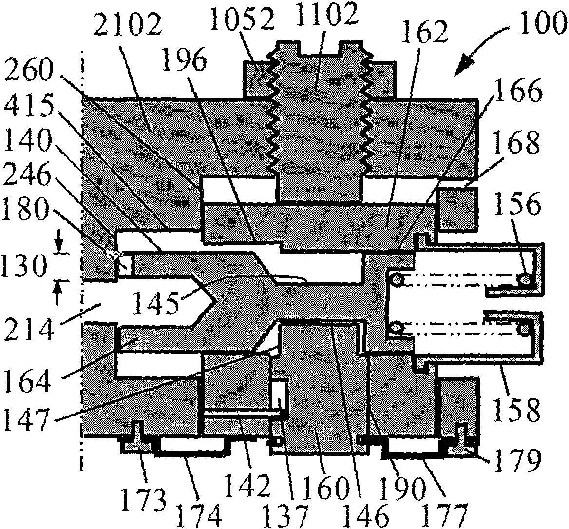 Improved structure of engine brake device