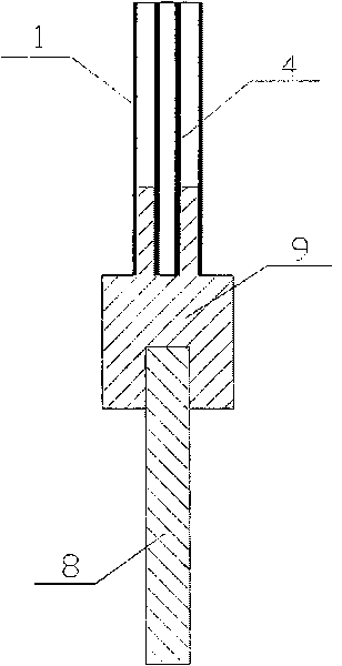 Double-crucible directional solidification device