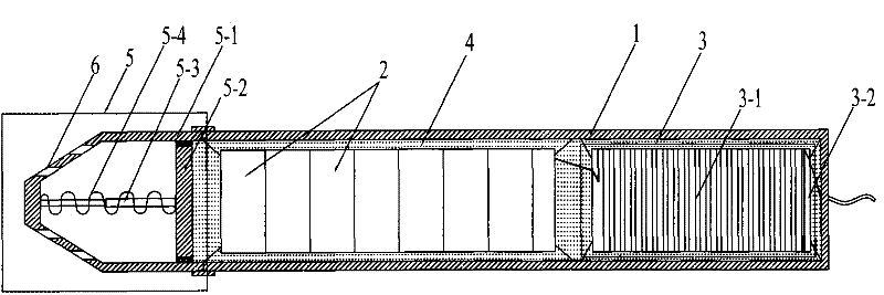 Underground ultrasonic oil-production transducer with matching device