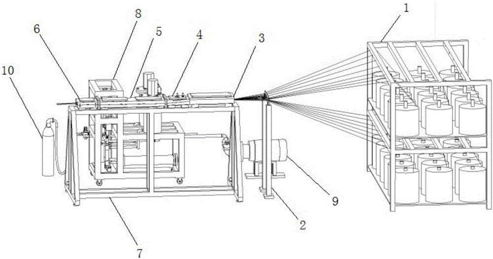 Reaction injection pultrusion equipment and reaction injection pultrusion method