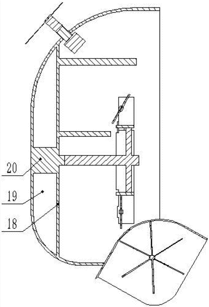 Ship for automatically cleaning floating garbage on water surface