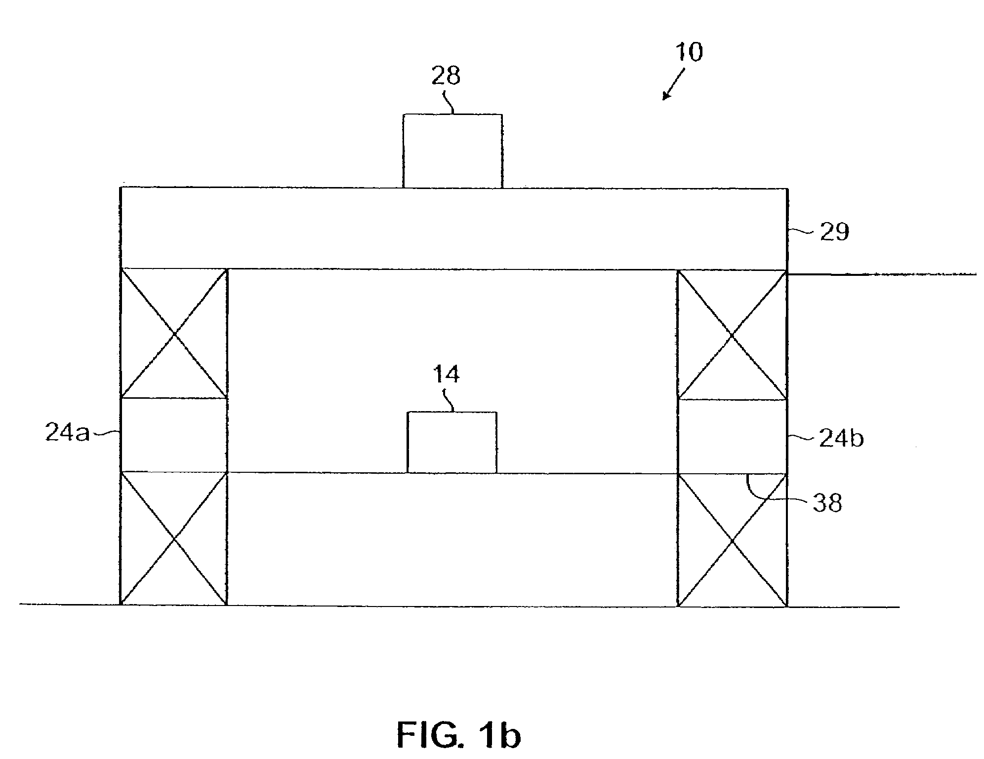 Rotating carriage assembly for use in scanning cargo conveyances transported by a crane