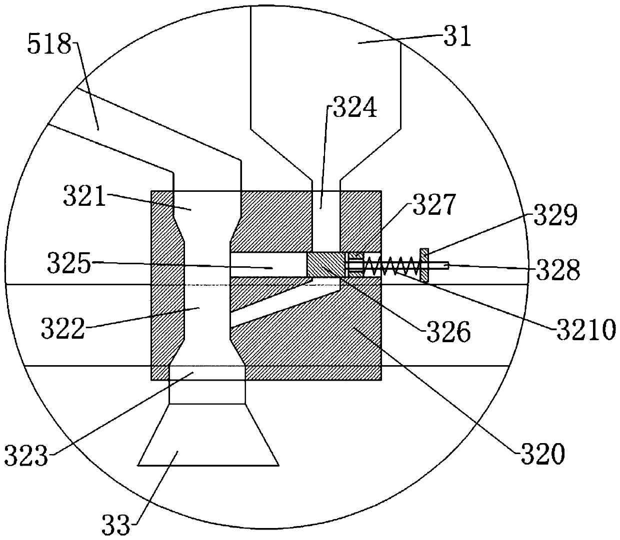 Lightweight block cutting replacement device