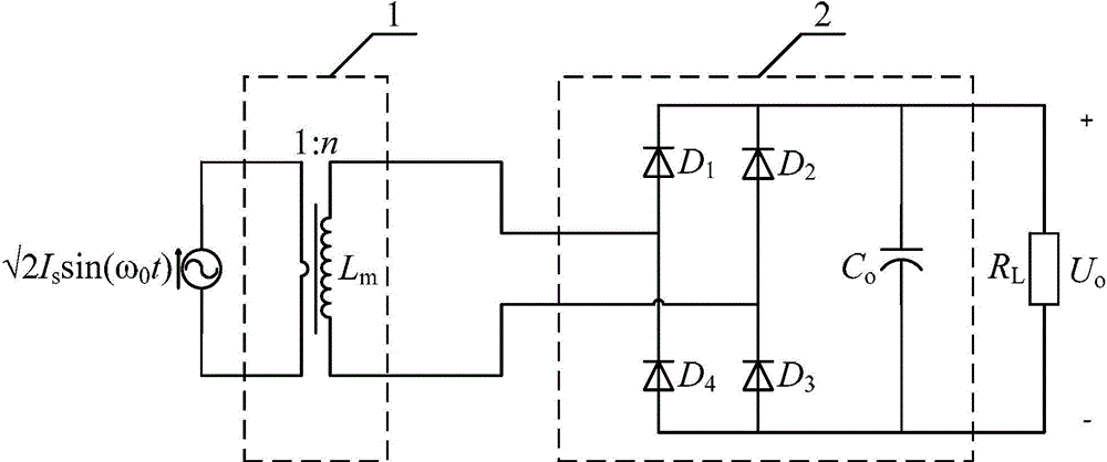 Power taking device based on non-closed current transformer and control method thereof