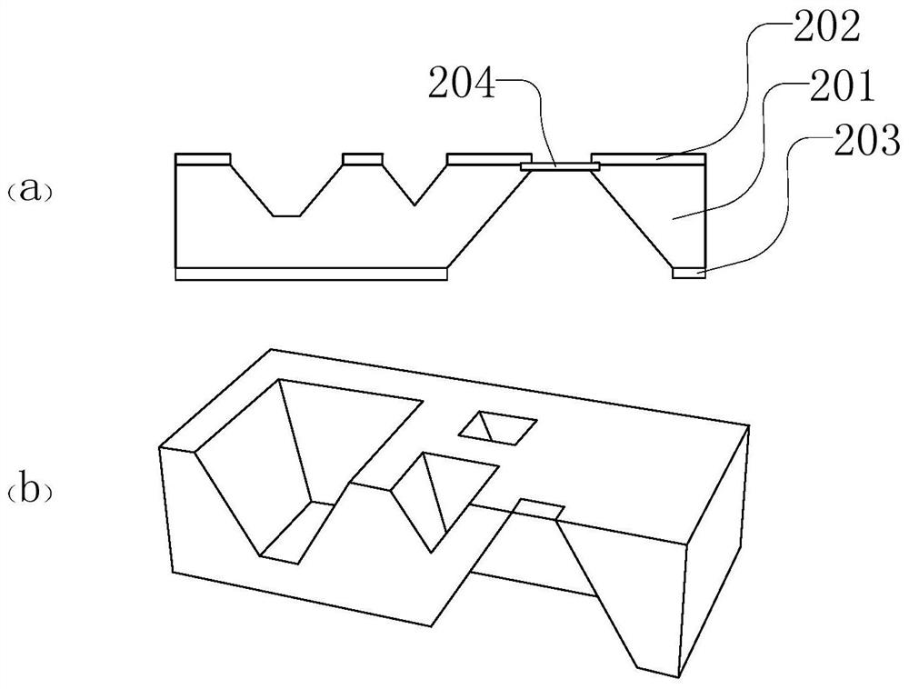 Quantum dot array capacitor and preparation method thereof