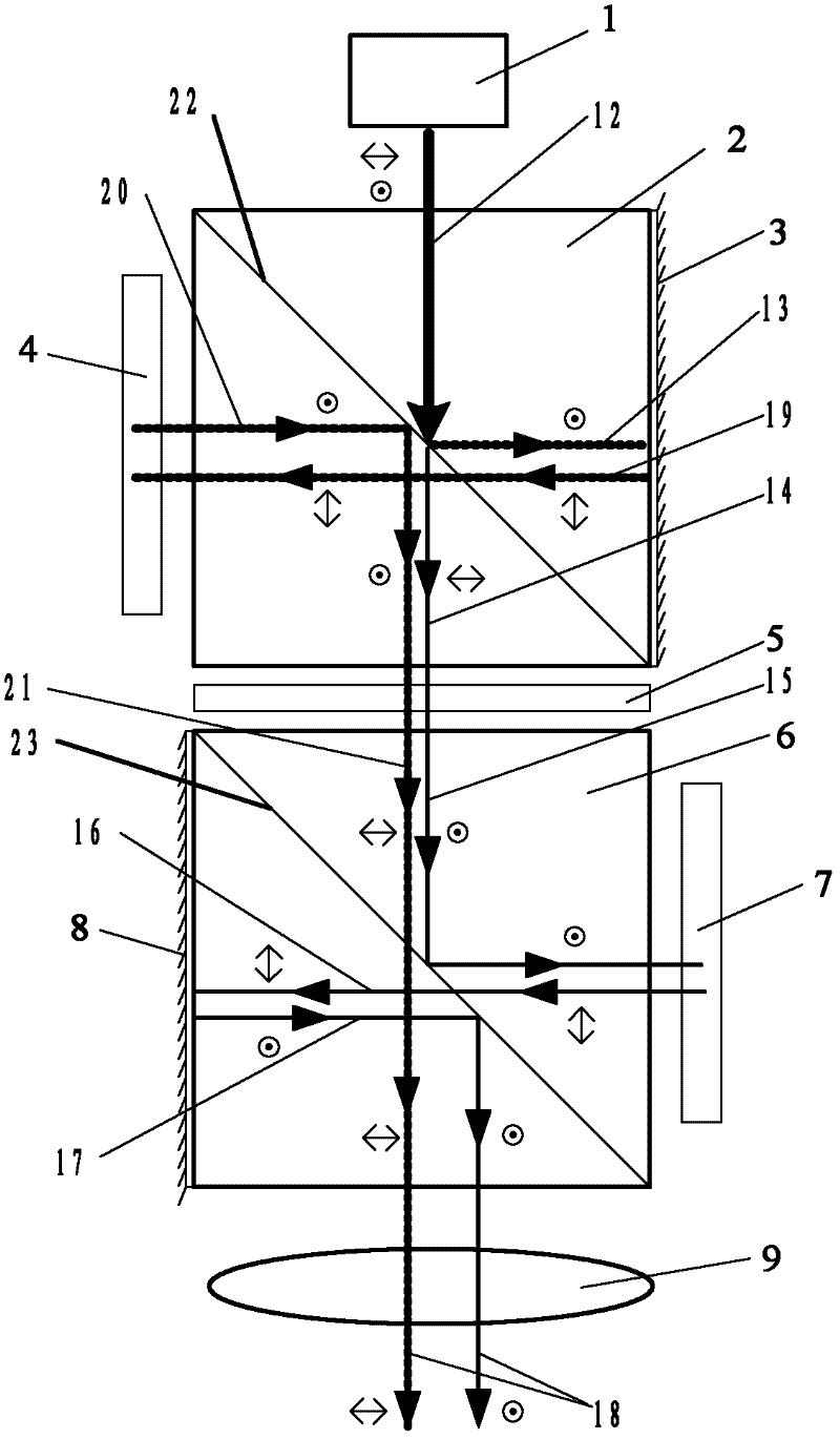 Silica-based liquid crystal stereo projection light machine