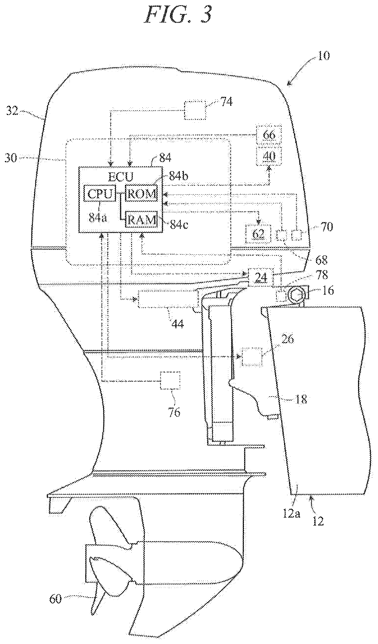 Boat navigation assist system, and navigation assist apparatus and server of the system