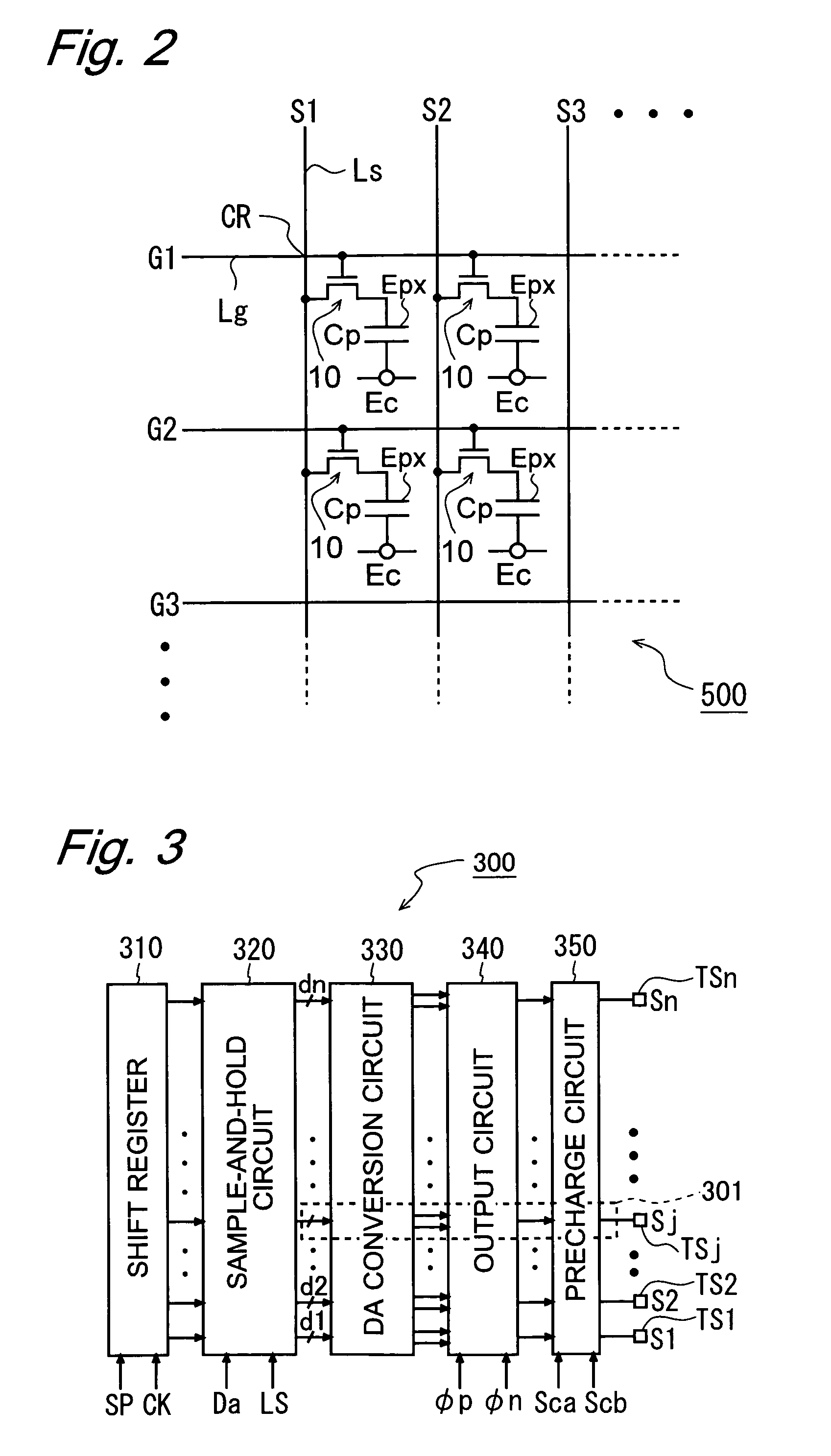 Circuit and method for driving a capacitive load, and display device provided with a circuit for driving a capacitive load