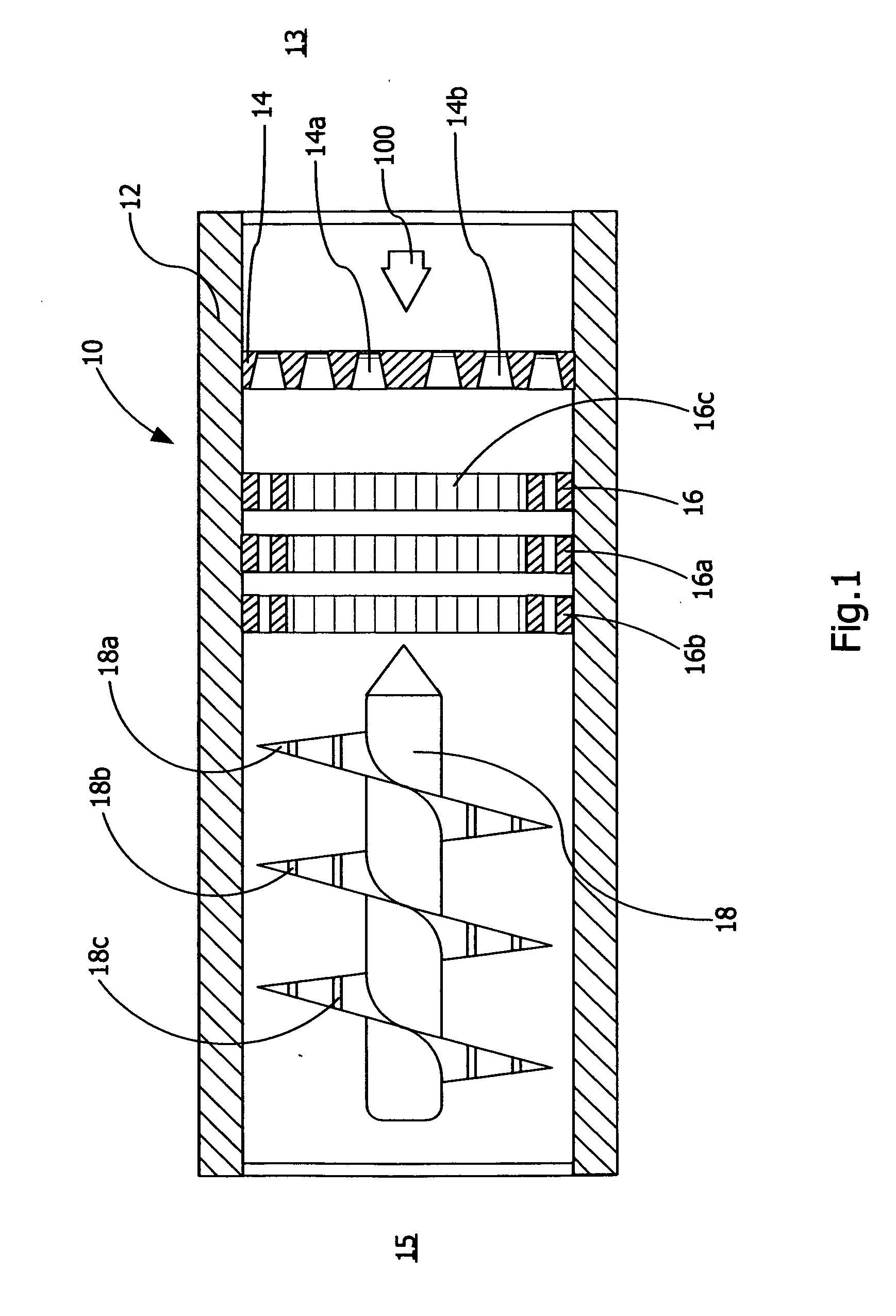 Method and apparatus for separating contaminants in fluids and gas