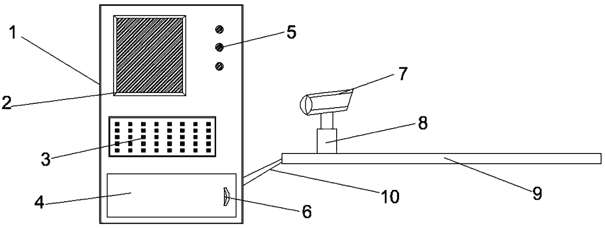 Testing equipment for electric power pipeline