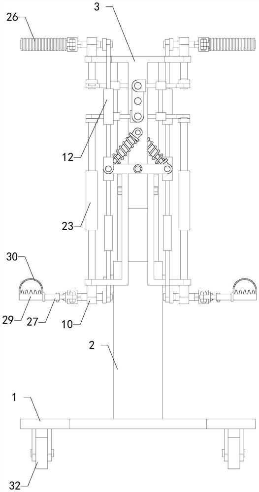 Rehabilitation device for sequela of apoplexy