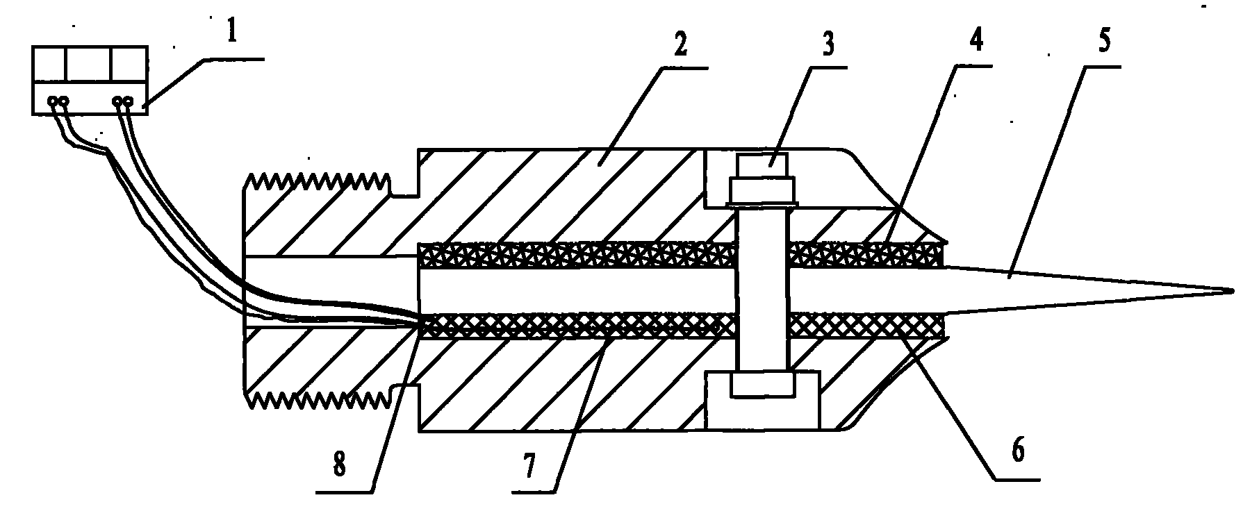 Thermal cutting shear and cutting method thereof