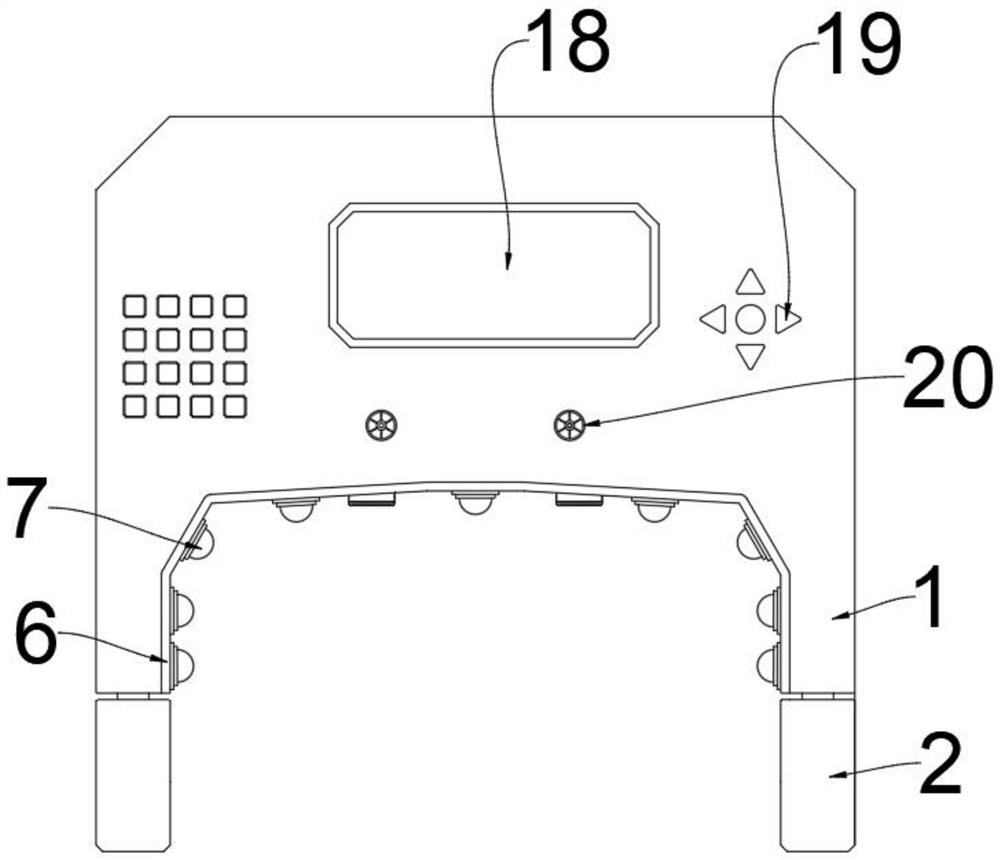 Embedded high-speed online machine vision detection method and device