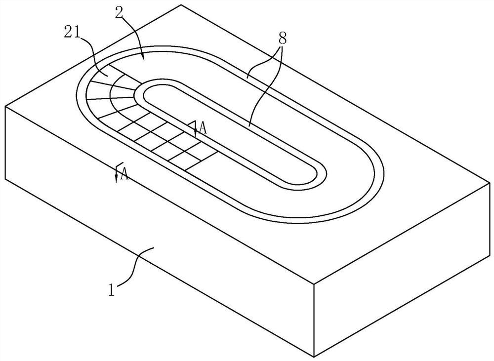 Environment-friendly plastic runway and its construction technology