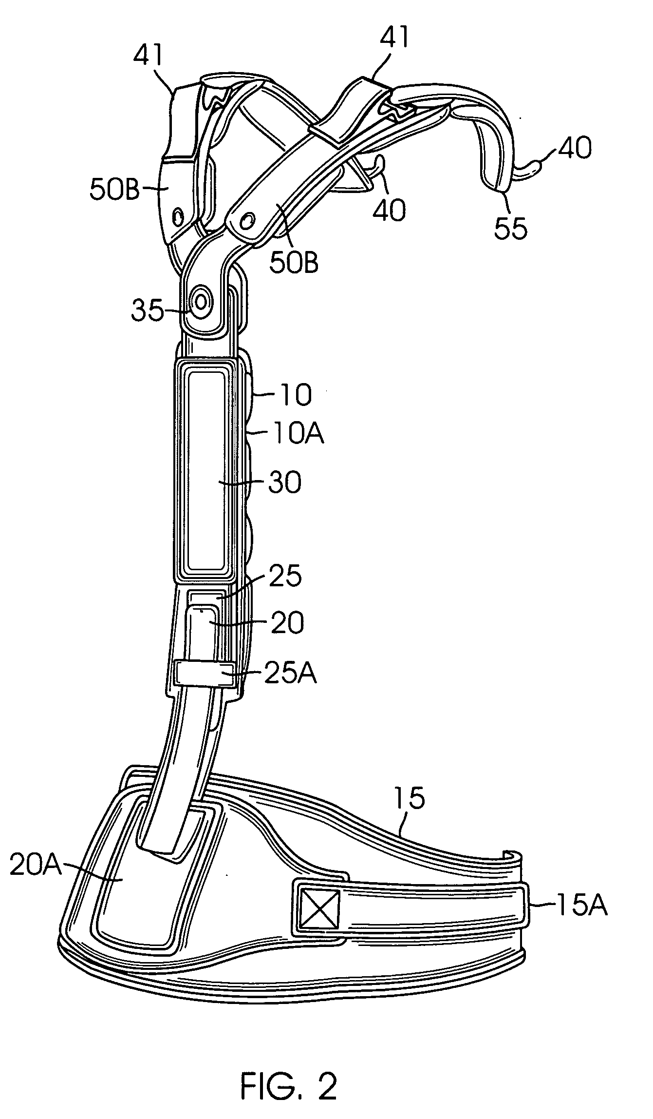 Harness apparatus for squatting exercises