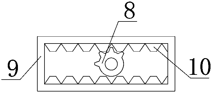 Waste gas treatment device for chemical reaction kettle