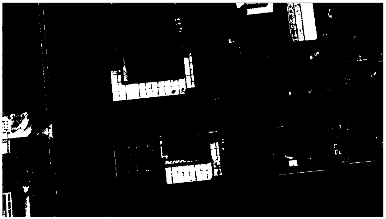 Roof segmentation method, system and device based on multi-resolution three-dimensional statistical information