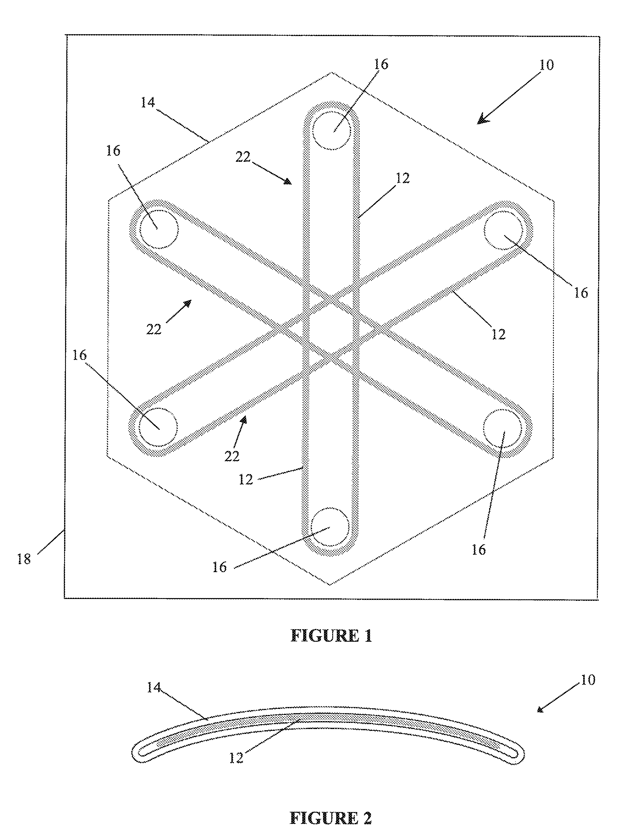 3-dimensional embroidery structures via tension shaping