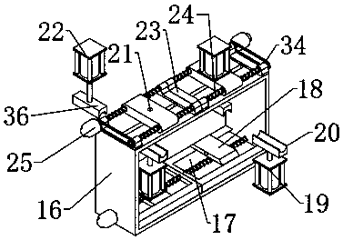 C-shaped bent pipe end tapping device