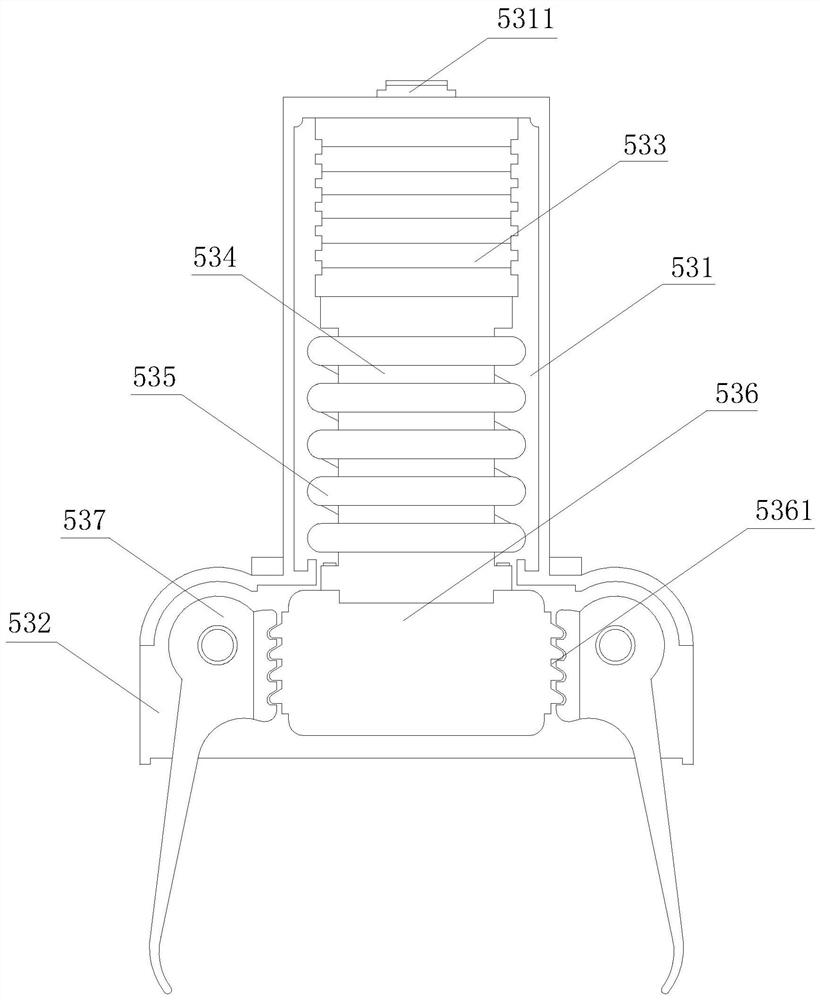 Sound cone assembling device of loudspeaker and implementation method thereof